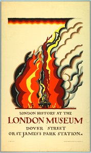 Poster, London History at the London Museum, for London Underground, 1922 (CH 18447525-2)