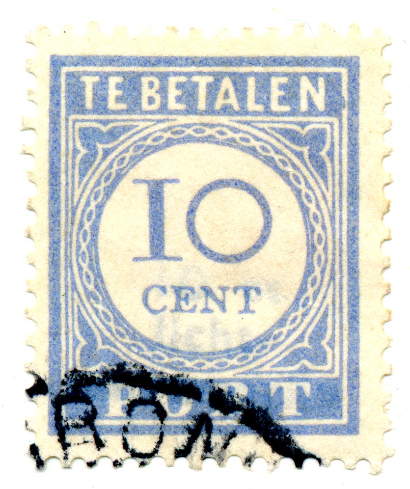 Postzegel NL 1912 P nr55