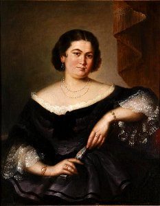 Posible retrato de Dolores Armijo (Museo del Romanticismo de Madrid). Free illustration for personal and commercial use.