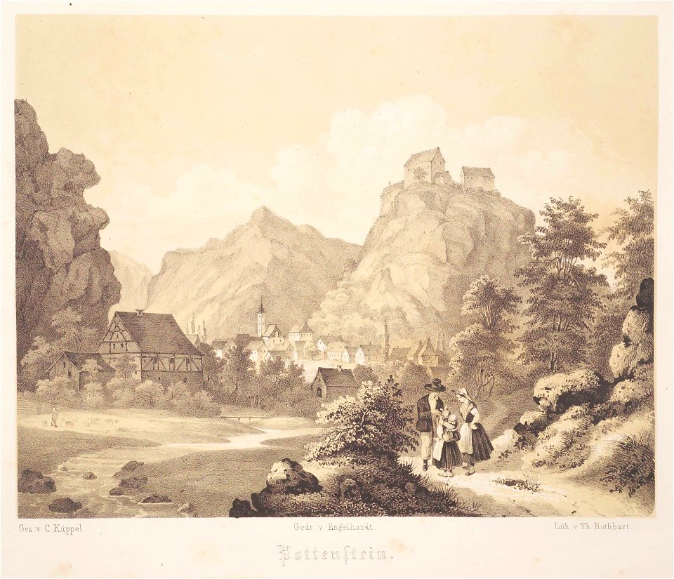 Pottenstein ca 1840 001