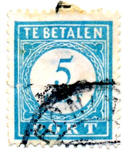 Postzegel NL 1912 P nr51
