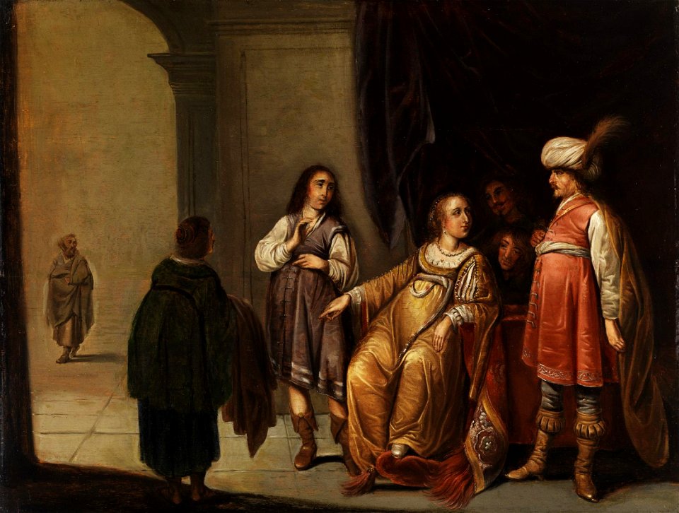 Potter Joseph accused by Potiphar's wife