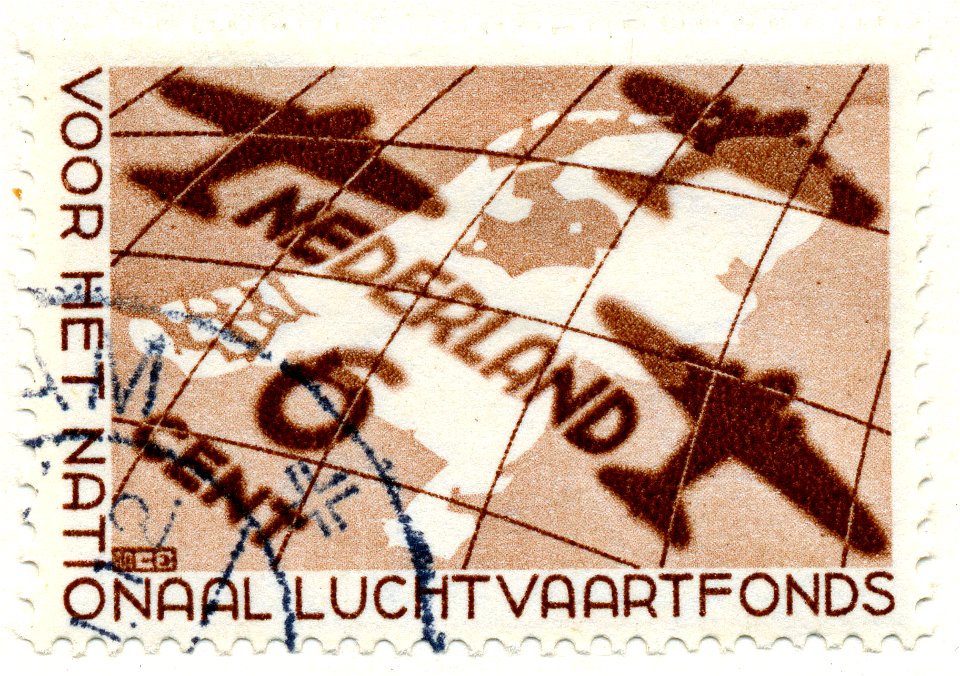 Postzegel 1935 luchtvaartfonds