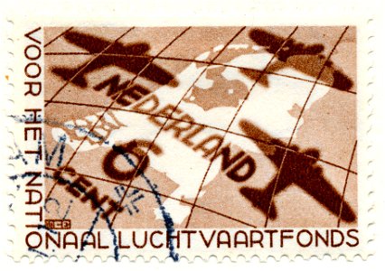 Postzegel 1935 luchtvaartfonds