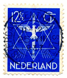 Postzegel 1933 vredeszegel