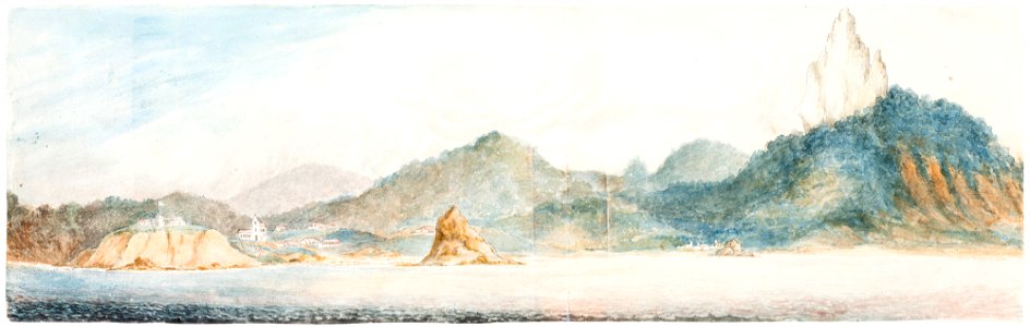 Portuguese Penal Settlements Fernando de Noronha. S. Nepth Atlantic. Sketch 47, da Coleção Brasiliana Iconográfica
