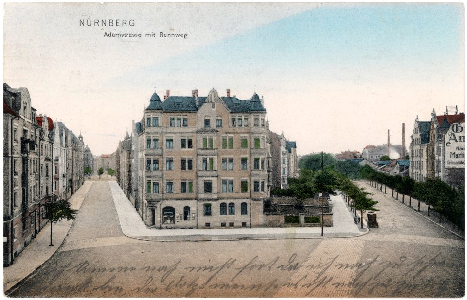 Postkarte Rennwe72