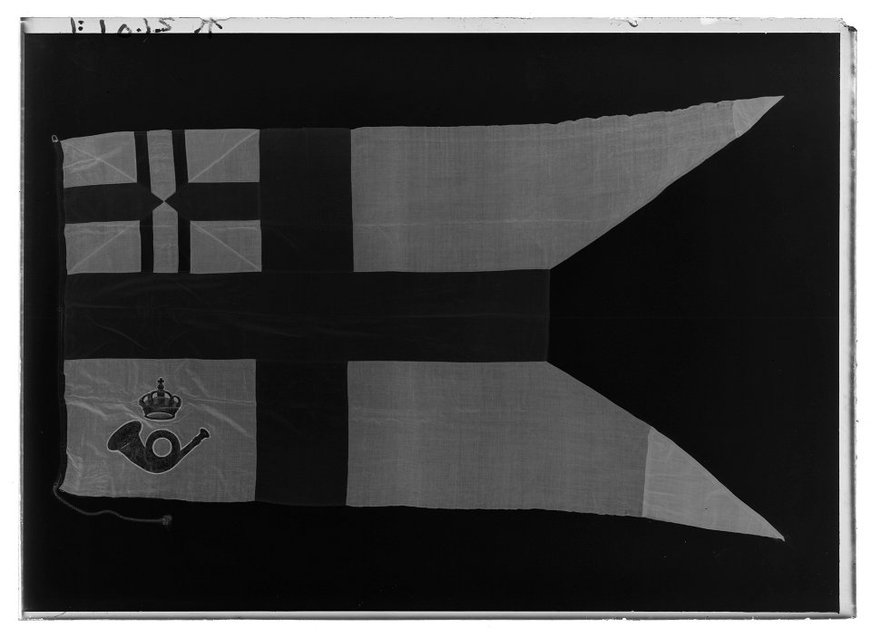 Postflagga - Livrustkammaren - 61302-negative