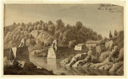 Potomac River, Chain Bridge at Little Falls LCCN2004661958