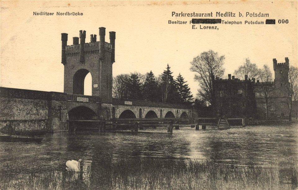 Potsdam, Brandenburg - Parkrestaurant (Zeno Ansichtskarten)