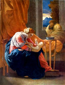 Sainte Famille - Poussin - DetroitIA