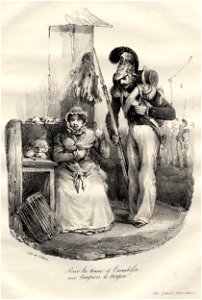 Pour la tenue et l'amabilité aux pompiers le pompon (BM 1869,0410.64)