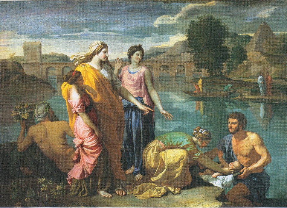 Poussin - Die Auffindung Moses