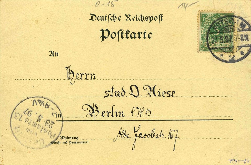 Potsdam, Brandenburg - Neuer Garten, Marmorpalais am Heiligen See; Schloss Babelsberg; Pfaueninsel (back) (Zeno Ansichtskarten)