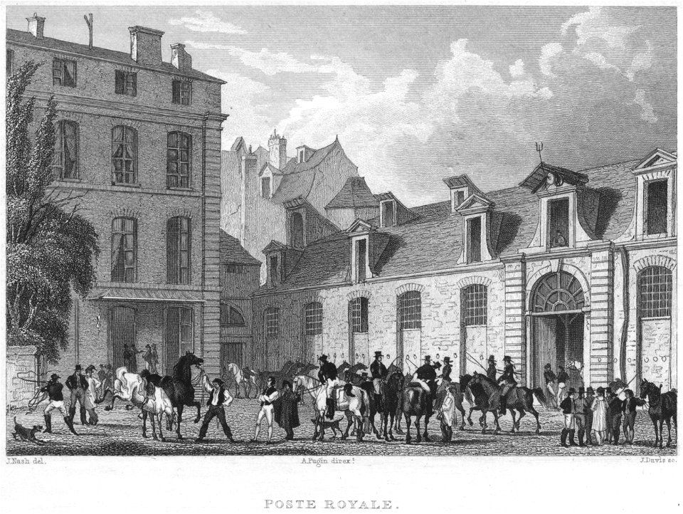 Poste royale, 1831