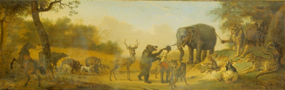 Potter, Paulus - Punishment of a Hunter (Hunter and Hounds being Judged)