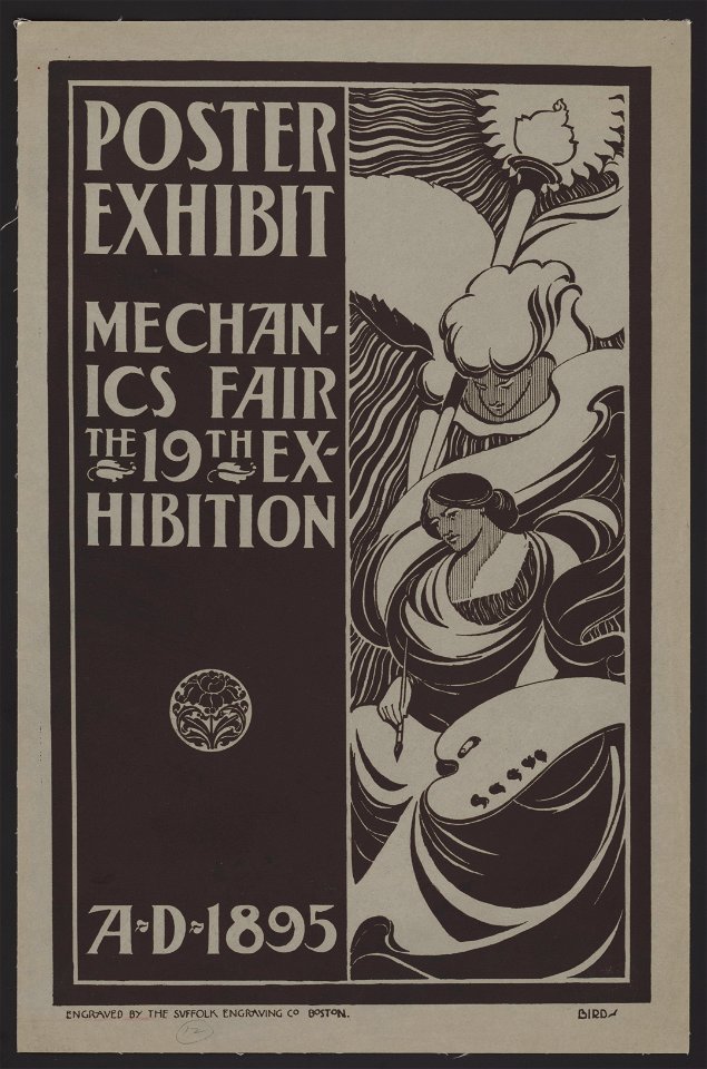 Poster exhibit, Mechanics Fair, 19th exhibition LCCN2014646889