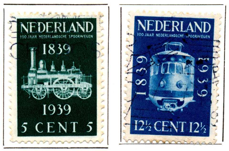 Postzegel NL 1939 nr325-326