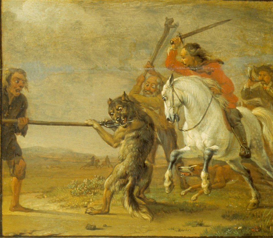 Potter, Paulus - Punishment of a Hunter (The Wolf Hunt)