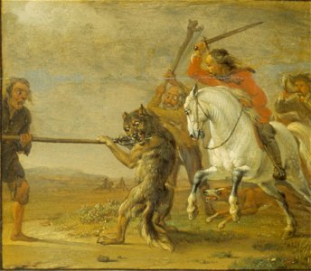 Potter, Paulus - Punishment of a Hunter (The Wolf Hunt)