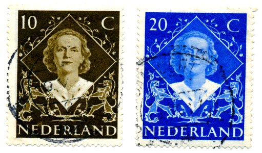 Postzegel NL nr506-507