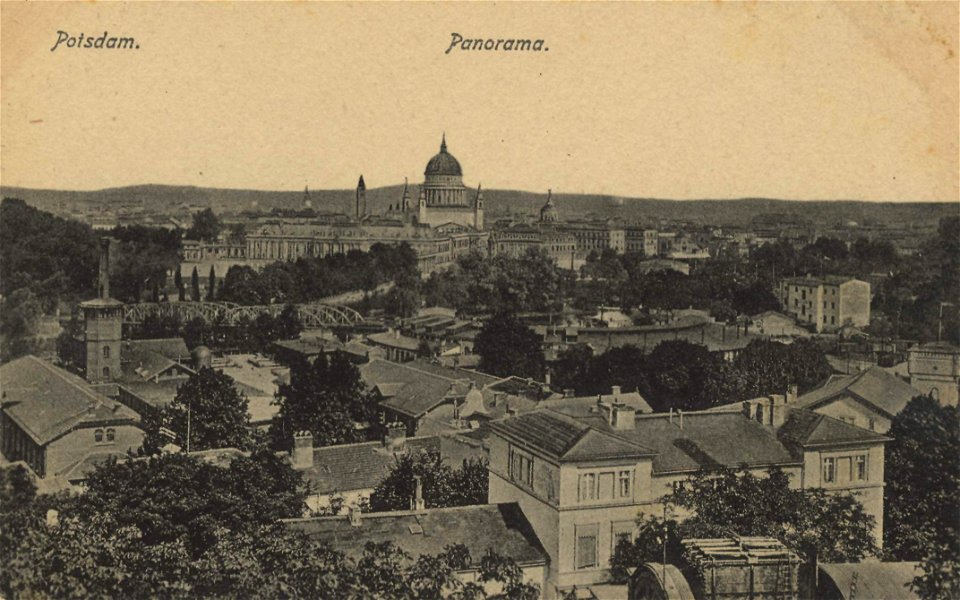 Potsdam, Brandenburg - Stadtansicht (2) (Zeno Ansichtskarten)
