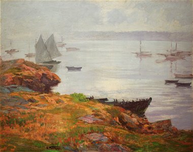 Edward Henry Potthast - Landscape (1921)