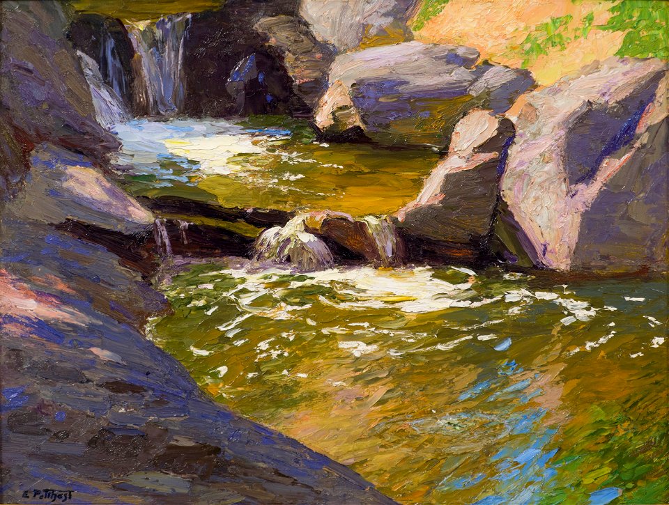 The Waterfall by Edward Henry Potthast