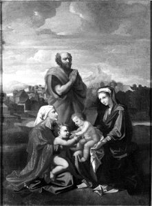 Poussin, Nicolas - Holy Family - Google Art Project. Free illustration for personal and commercial use.