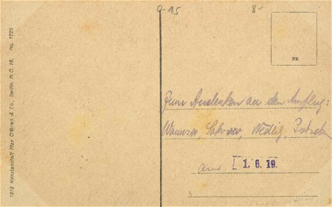 Potsdam, Brandenburg - Stadtansicht (2) (back) (Zeno Ansichtskarten)