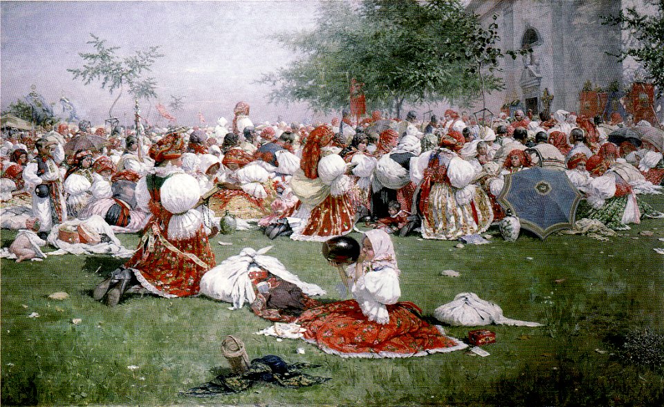 Pouť u sv. Antonínka (Brno secesní)