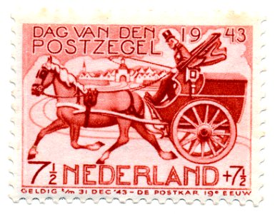 Postzegel NL 1943 nr422