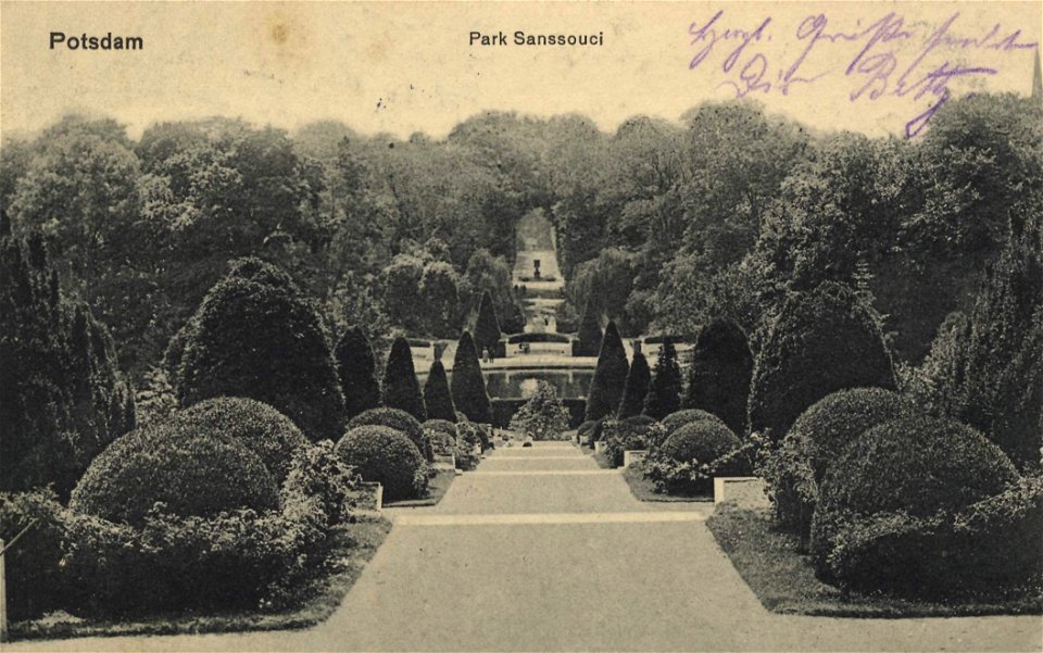 Potsdam, Brandenburg - Schlosspark Sanssouci (Zeno Ansichtskarten)