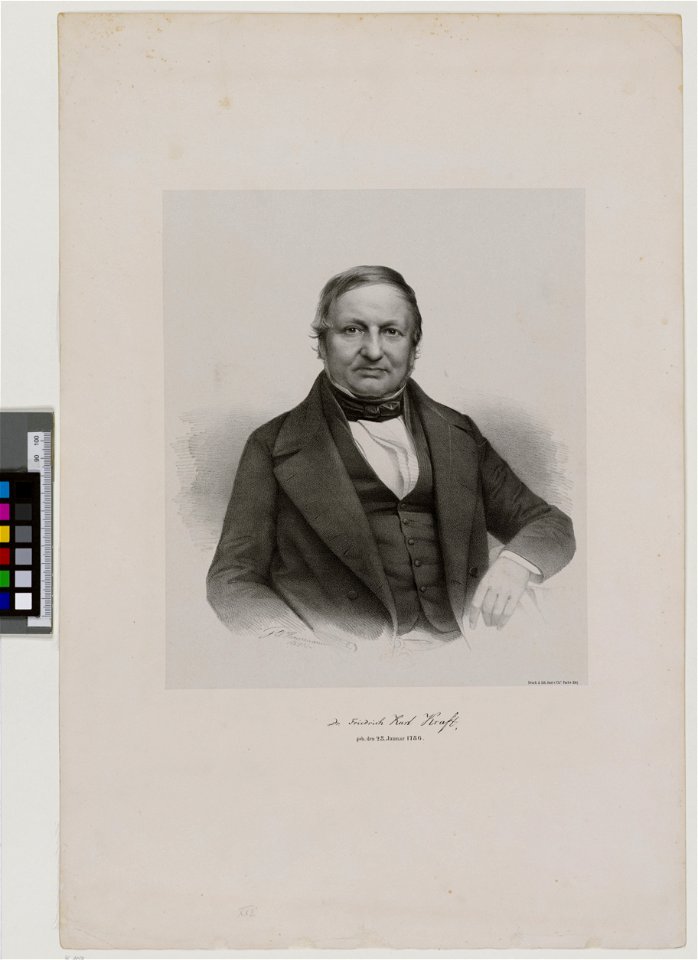 PPN663943965 Dr. Friedrich Karl Kraft, geb. den 28. Januar 1786 (1852)