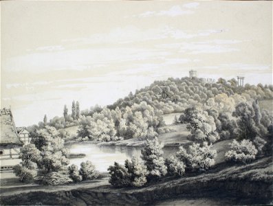 Potsdam, Ruinenberg um 1850