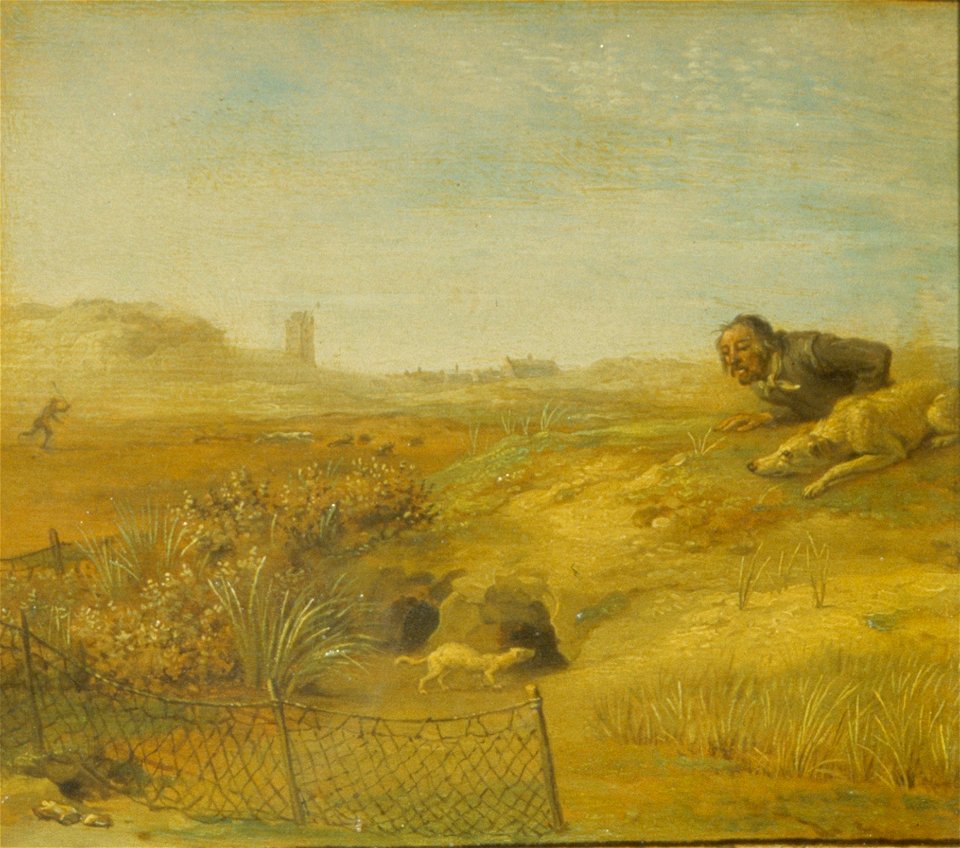 Potter, Paulus - Punishment of a Hunter (Hunting Hare with a Ferret and Hound)