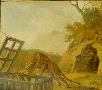 Potter, Paulus - Punishment of a Hunter (Trapping a Leopard)