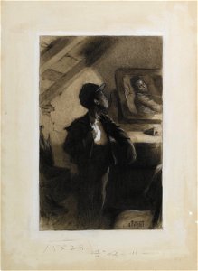 Brooklyn Museum - Illustration for George Washington Jones A Christmas Gift That Went A-Begging - Edward Henry Potthast