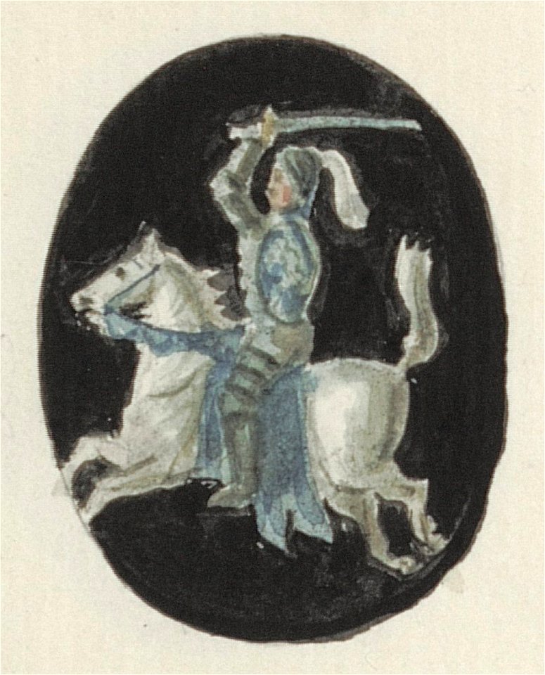 Połacak, Pahonia. Полацак, Пагоня (B. Starzyński, 1875-1900) (3)