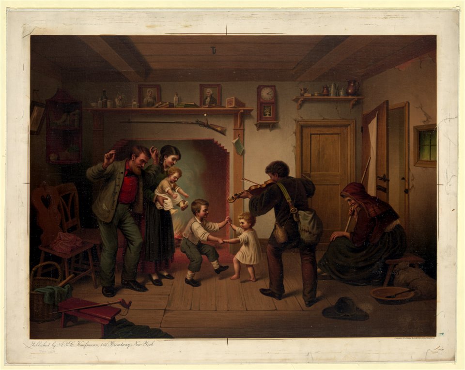 Power of music) - chromo. of Duval & Hunter, Philadelphia ; Jas. F. Queen after A. Dircks LCCN98516820