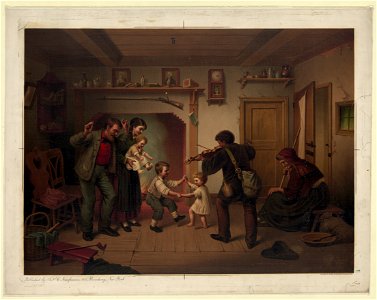Power of music) - chromo. of Duval & Hunter, Philadelphia ; Jas. F. Queen after A. Dircks LCCN98516820