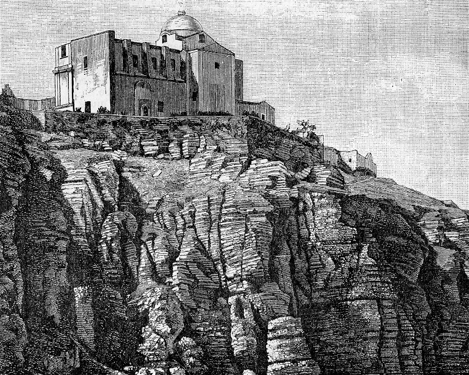 Pozzo di Venere ad Erice (xilografia)