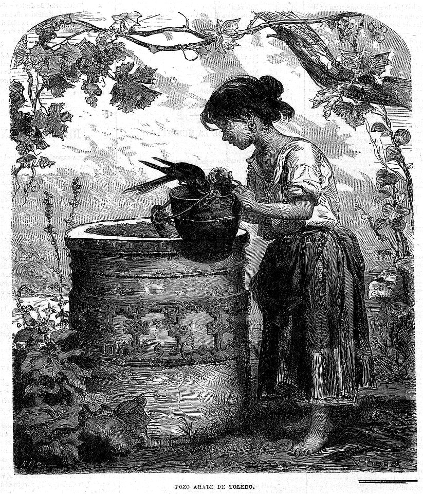 Pozo árabe de Toledo, de Valeriano Domínguez Bécquer