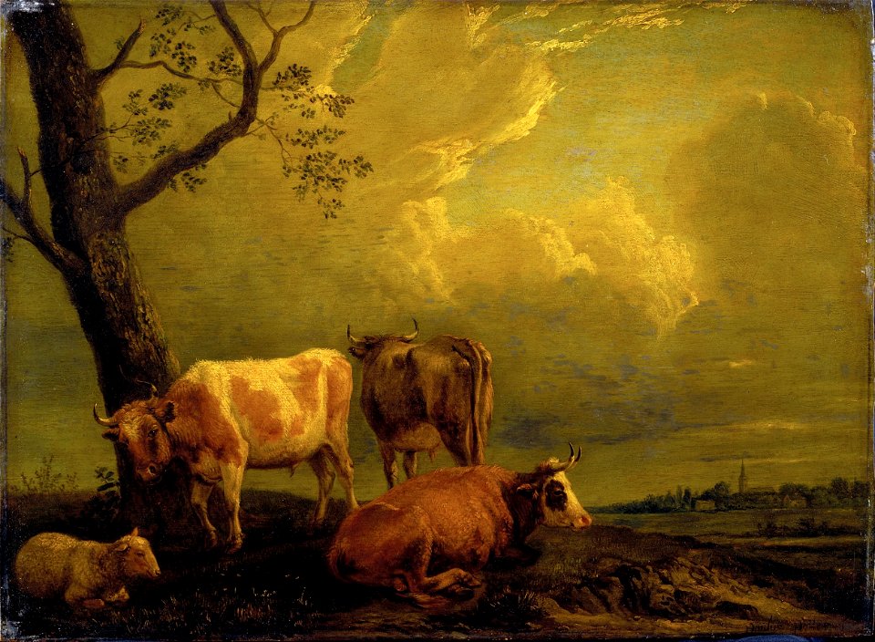 Potter, Paulus - Cattle and Sheep - Google Art Project