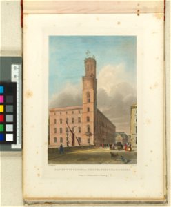 PPN787620688 Hamburgisches Album Das Postgebäude Und Der Telegraph In Hamburg (1860)