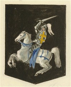 Połacak, Pahonia. Полацак, Пагоня (B. Starzyński, 1875-1900)