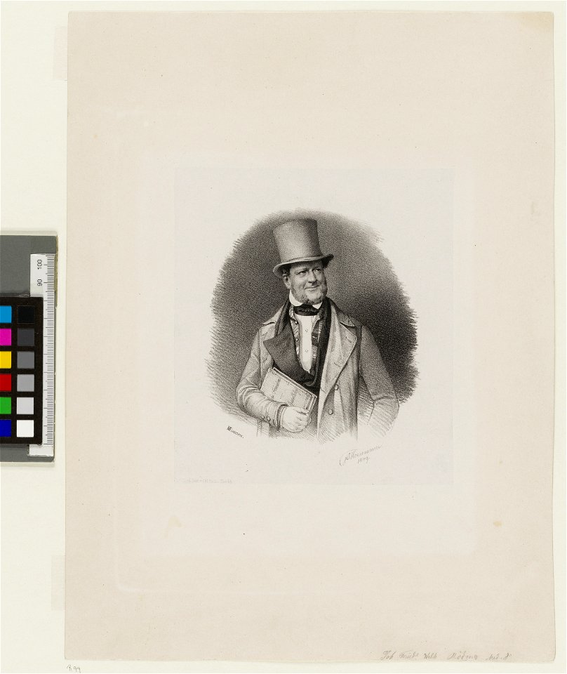 PPN663944031 Bildnis von Johann Friedrich Wilhelm Röding (1849)