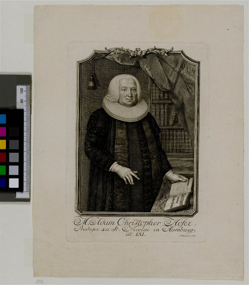 PPN663946638 M. Adam Christopher Höfer, Prediger zu St. Nicolai in Hamburg (1765)