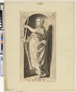 PPN785803688 (Iustitia) (Die sieben Tugenden) (1593)