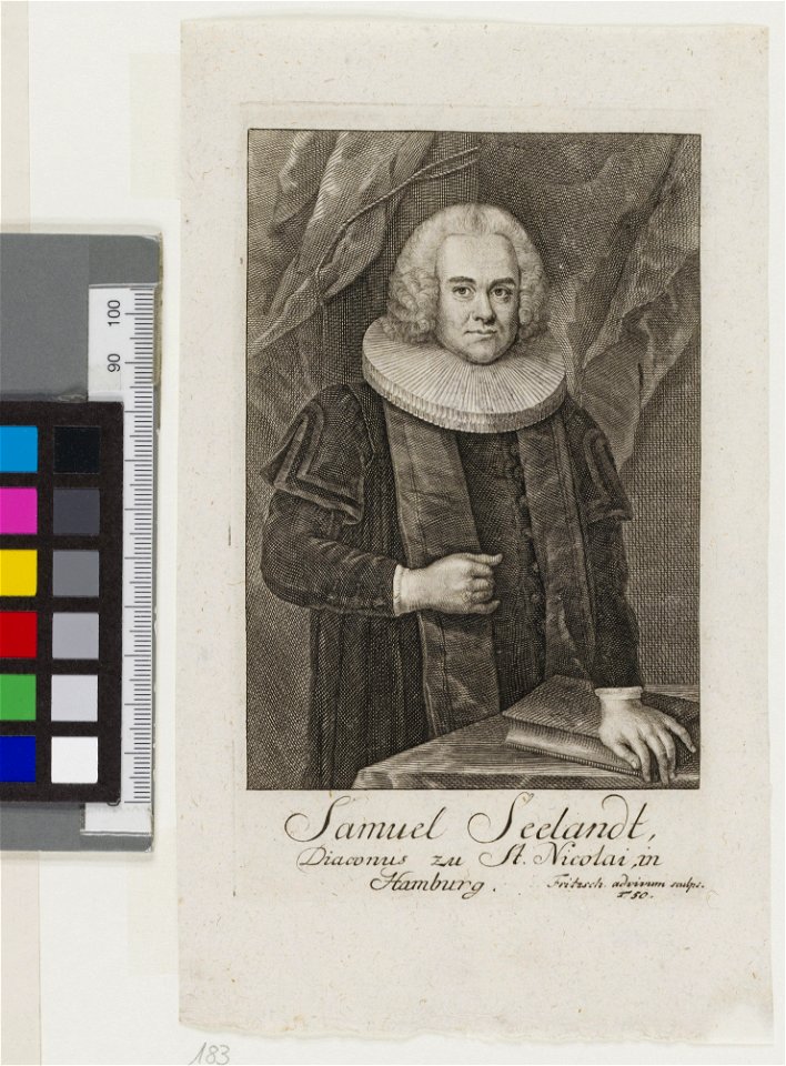 PPN663947693 Samuel Seelandt, Diaconus zu St. Nicolai, in Hamburg (1750)